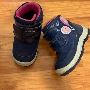 Geox Flanfil ABX Kid waterproof winter boots size 7C